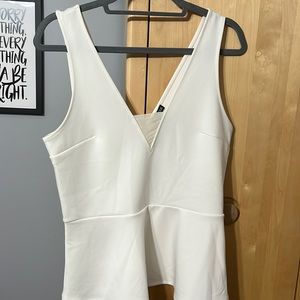 White Express Tank Top